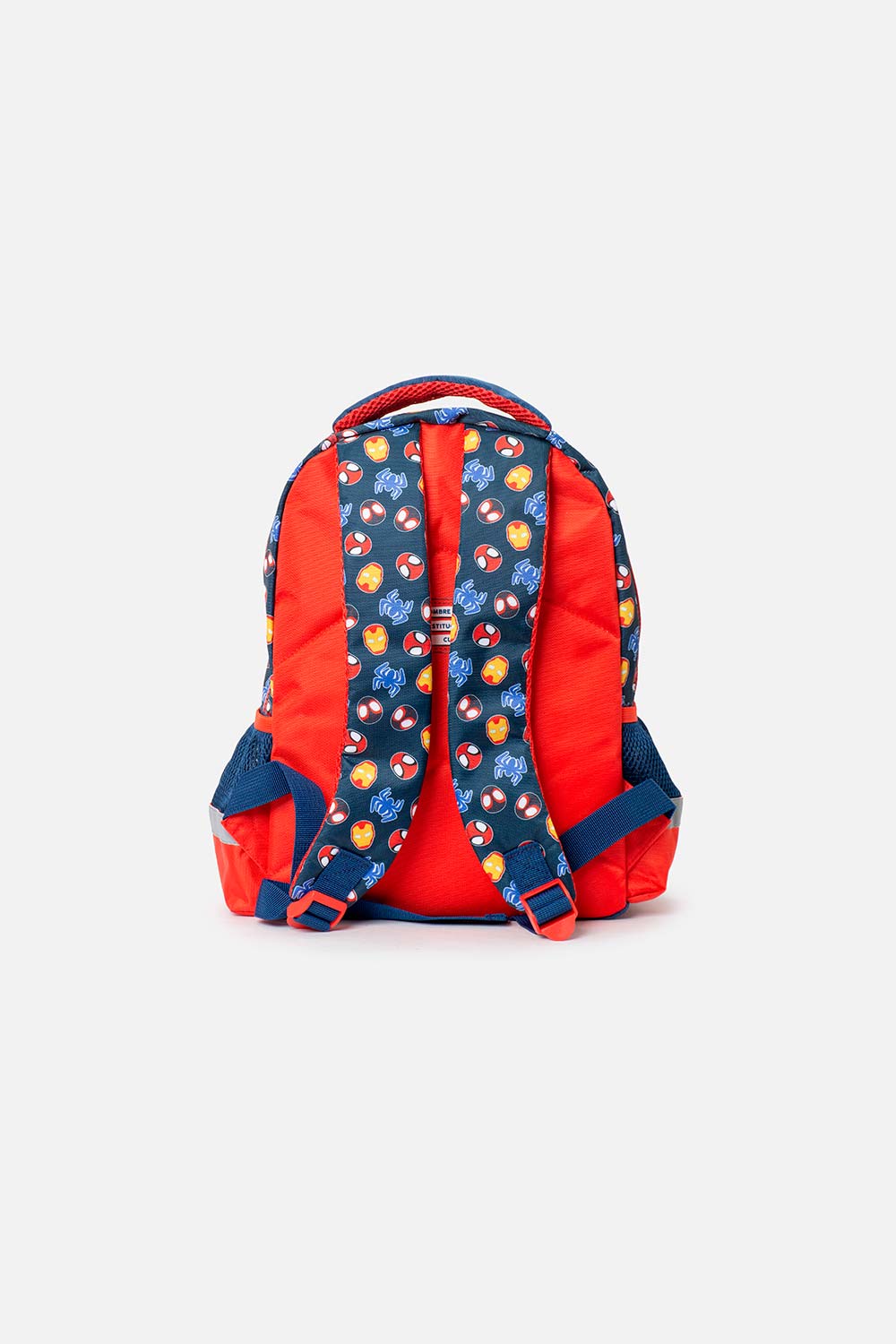 MORRAL DE SPIDERMAN 14" AZUL Y ROJO PARA NIÑO