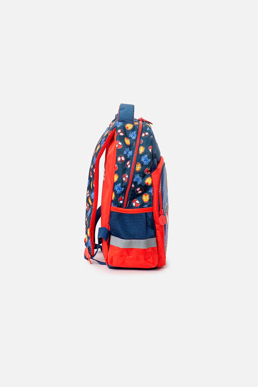 MORRAL DE SPIDERMAN 14" AZUL Y ROJO PARA NIÑO