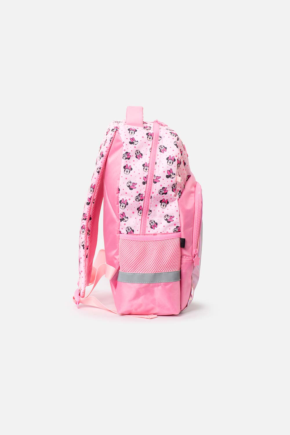MORRAL DE MINNIE MOUSE 16.5" ROSADO PARA NIÑA