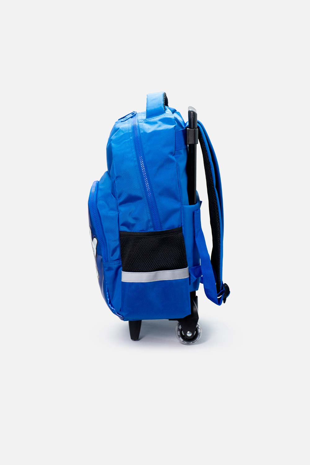 MORRAL DE SONIC 16.5" CON RUEDAS AZUL PARA NIÑO