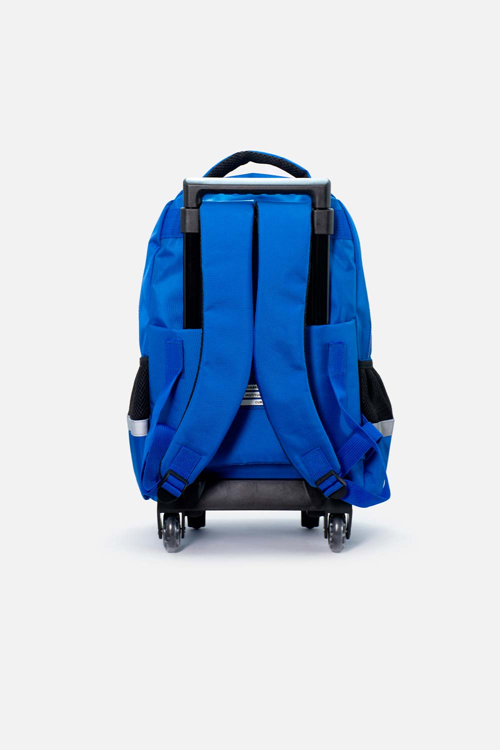 MORRAL DE SONIC 16.5" CON RUEDAS AZUL PARA NIÑO