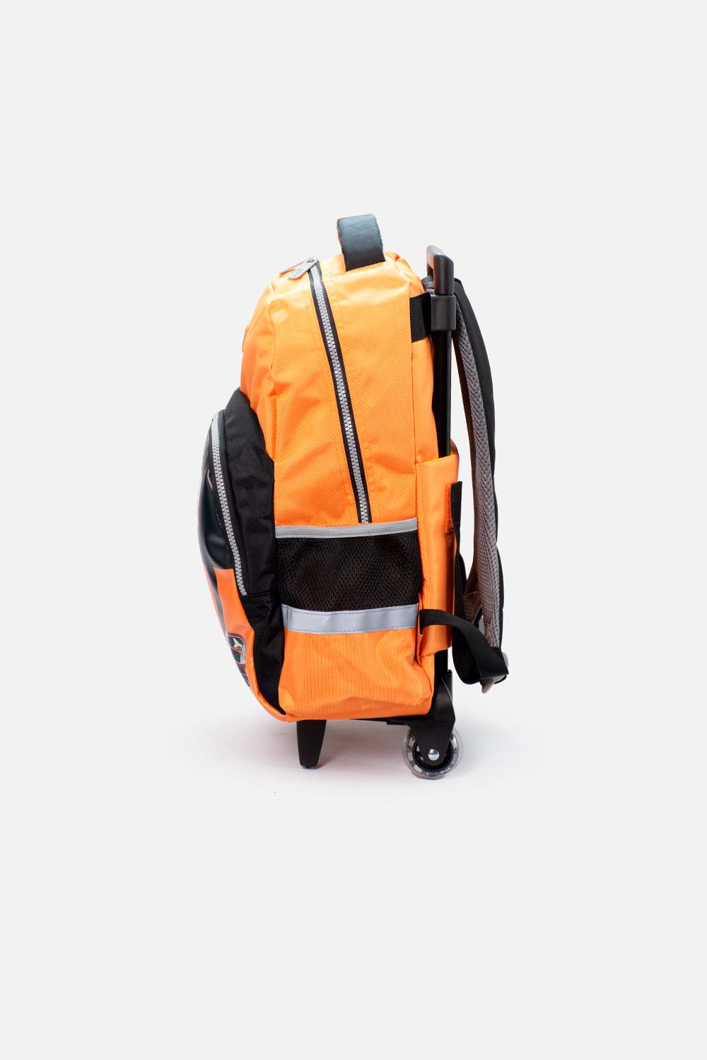 MORRAL DE NASA 16.5" CON RUEDAS NARANJA PARA NIÑO