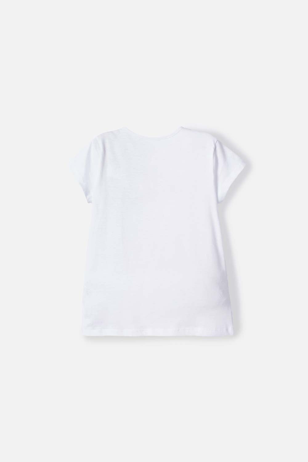 CAMISETA DE HELLO KITTY MANGA CORTA  BLANCO PARA NIÑA