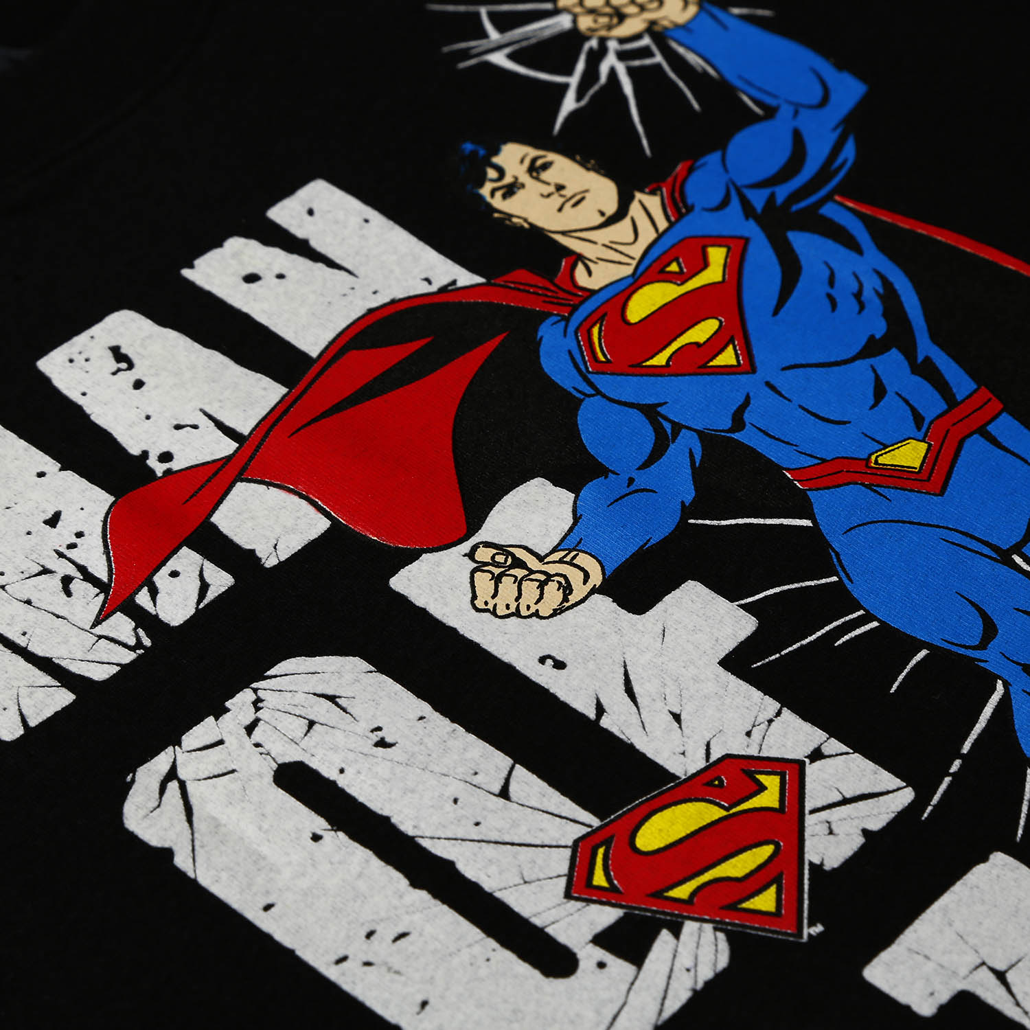 CAMISETA DE SUPERMAN MANGA CORTA PARA NIÑO
