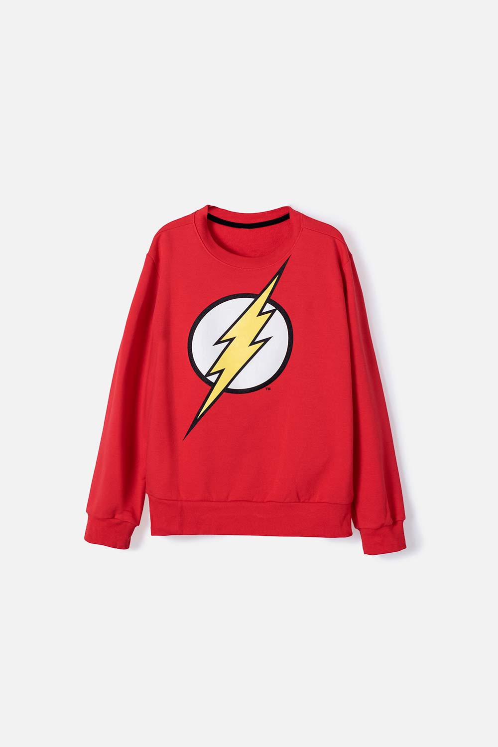 BUZO DE FLASH CERRADO ROJO PARA NIÑO