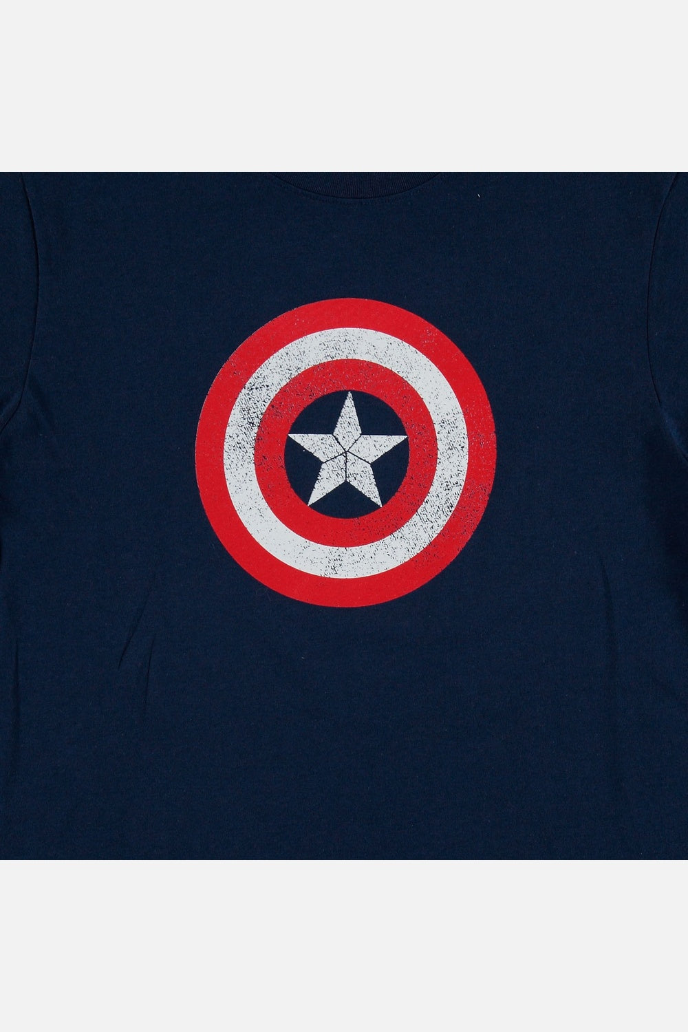 CAMISETA DE TEEN NIÑO,CAMISETA ICONICA NEGRO DE ©MARVEL