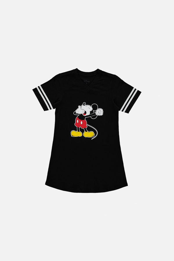 PIJAMA DE TEEN NIÑA,BATOLA NEGRO DE MICKEY ©DISNEY