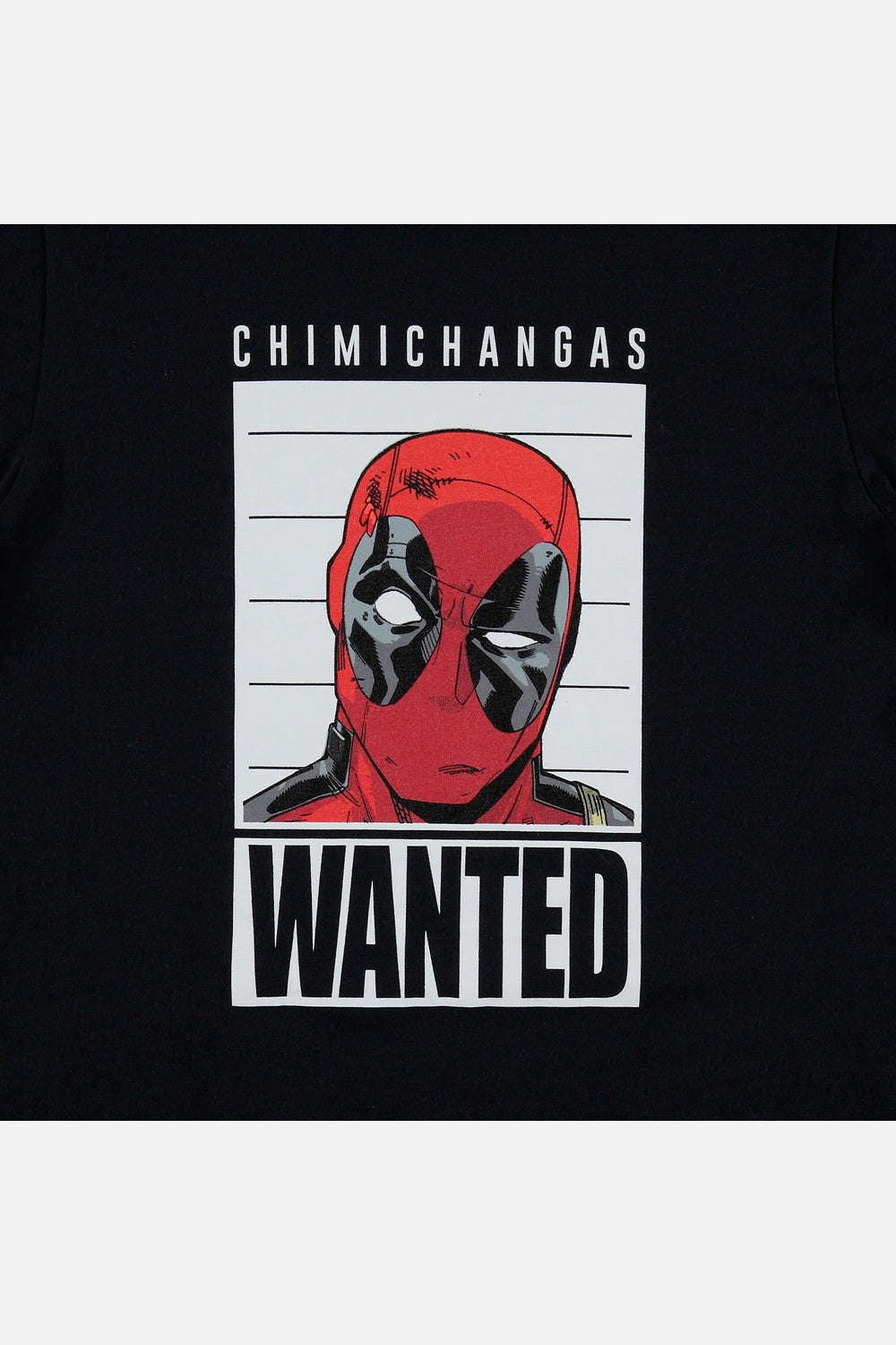 CAMISETA  DE TEEN NIÑO, MANGA CORTA NEGRA  DE DEADPOOL ©DISNEY