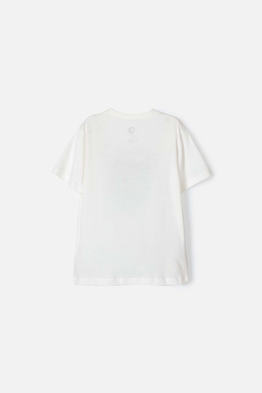 CAMISETA DE JURASSIC WORLD MANGA CORTA BLANCA PARA NIÑO