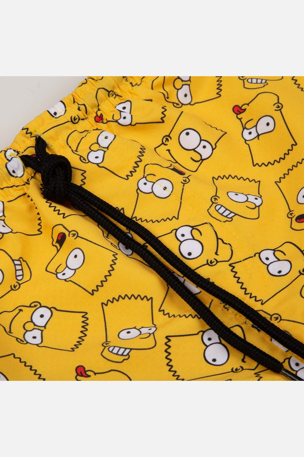 PANTALONETA DE BAÑO DE LOS SIMPSONS AMARILLA PARA NIÑO