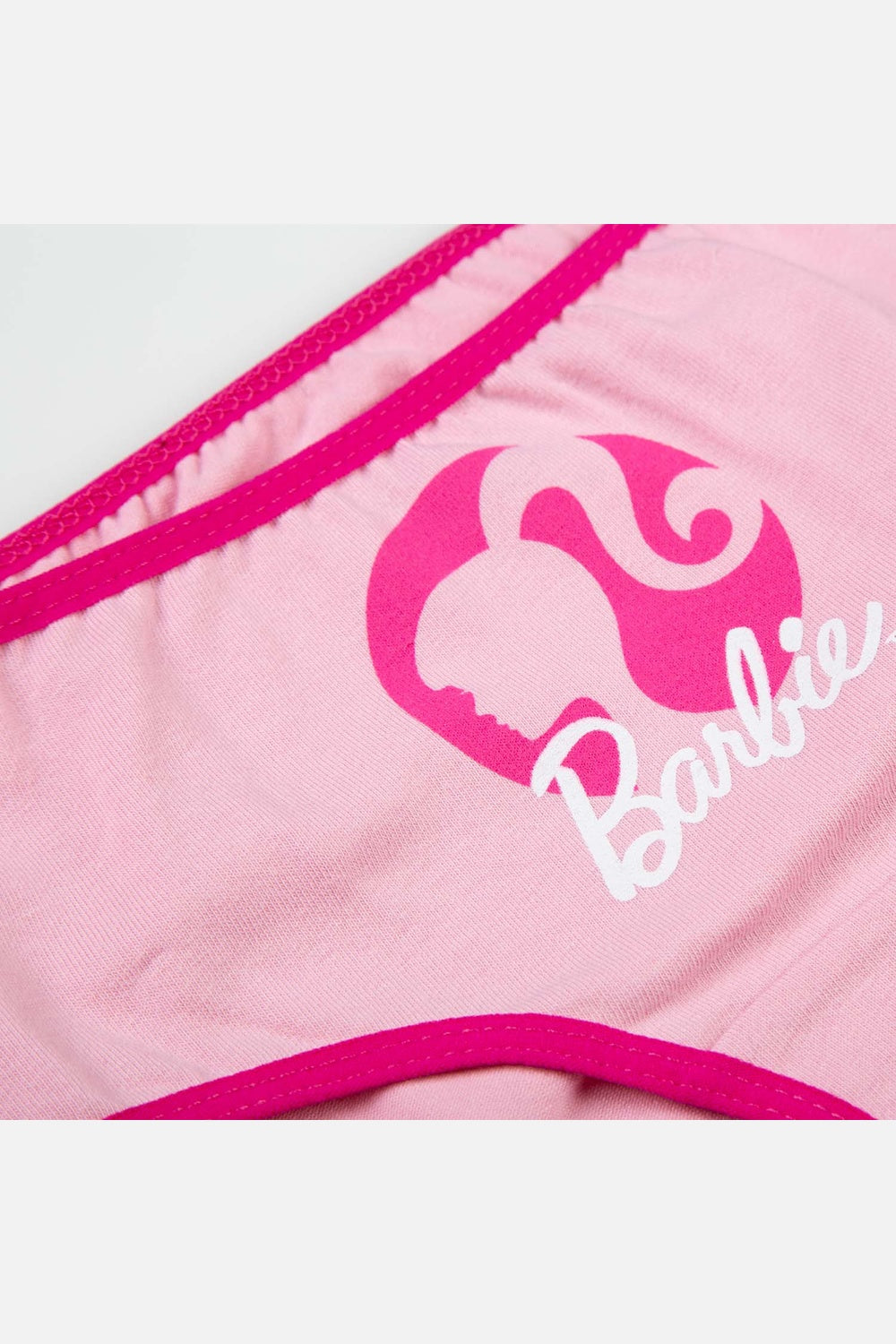 PANTY X2 DE NIÑA, BLANCO/ROSADO DE BARBIE