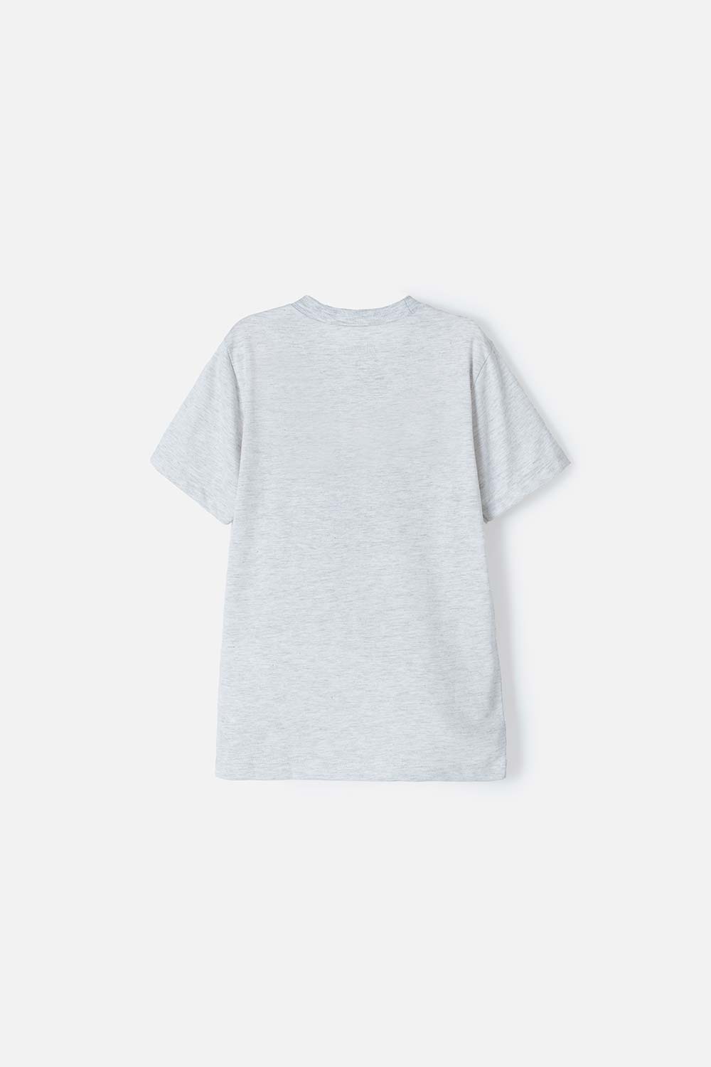 CAMISETA DE CAPITAN AMERICA MANGA CORTA GRIS PARA NIÑO