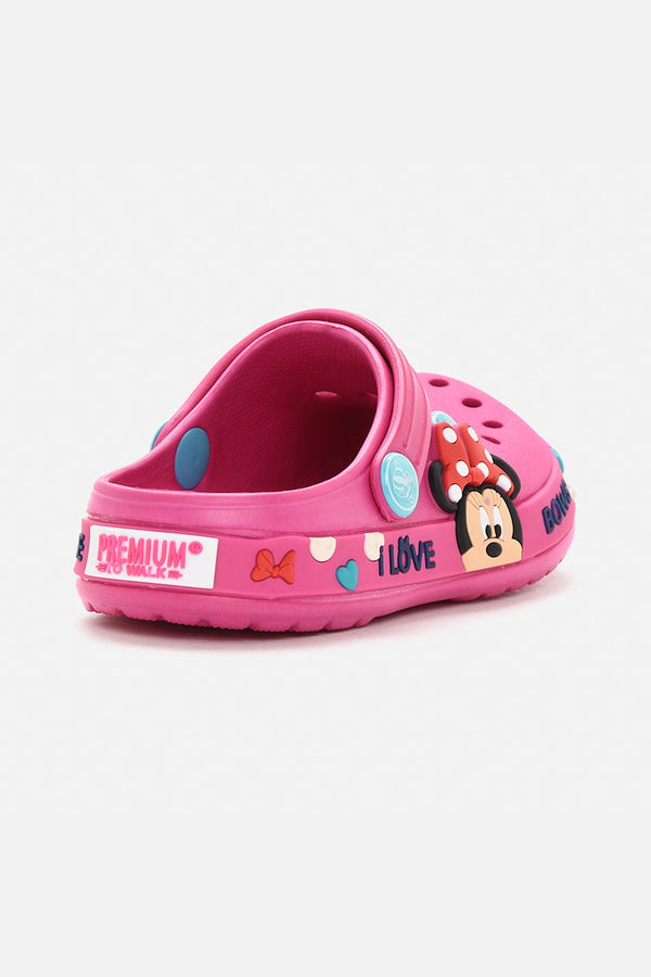 SUECOS DE MINNIE MOUSE ROSADOS PARA NIÑA