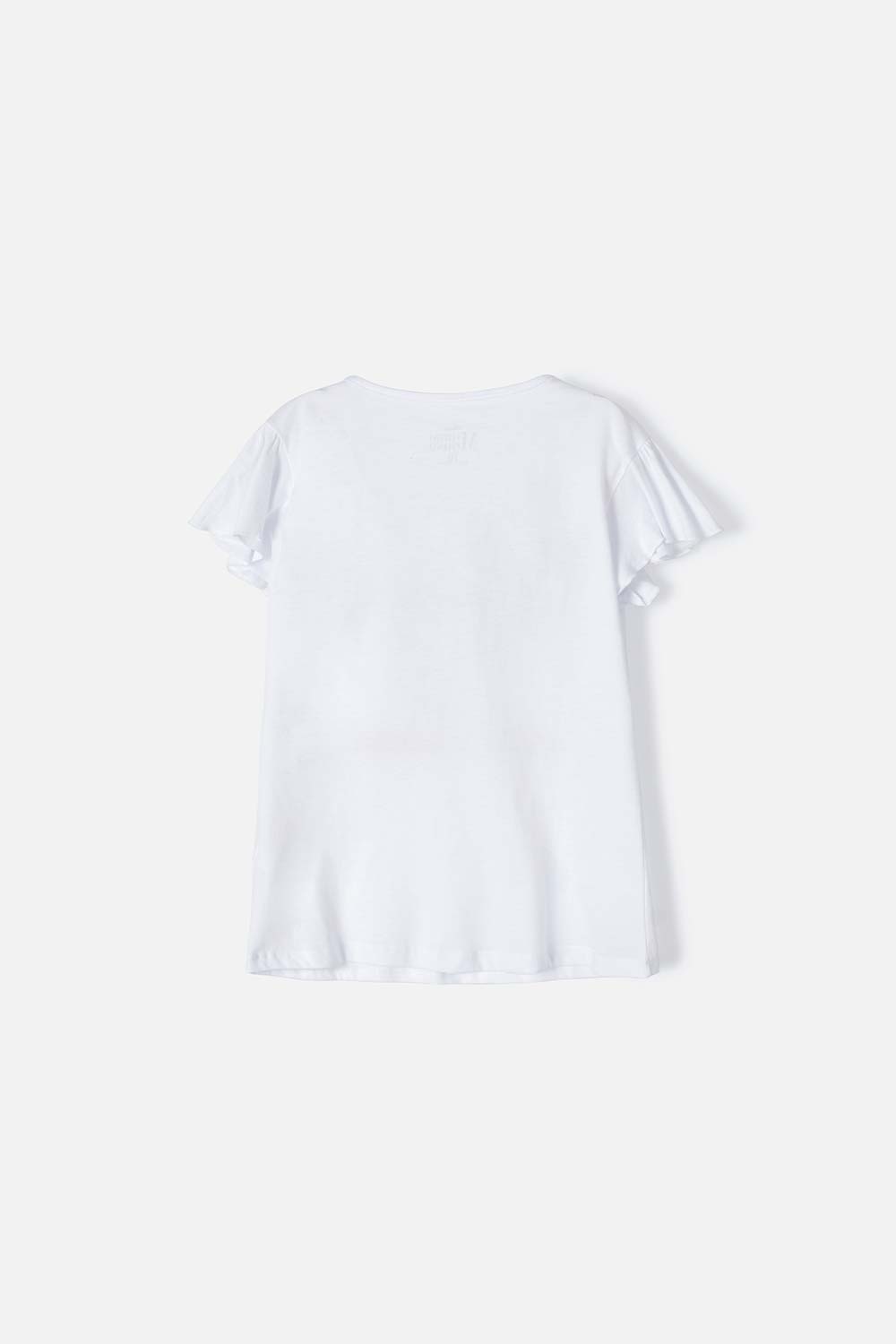 CAMISETA DE MICKEY MOUSE MANGA CORTA BLANCA PARA NIÑA