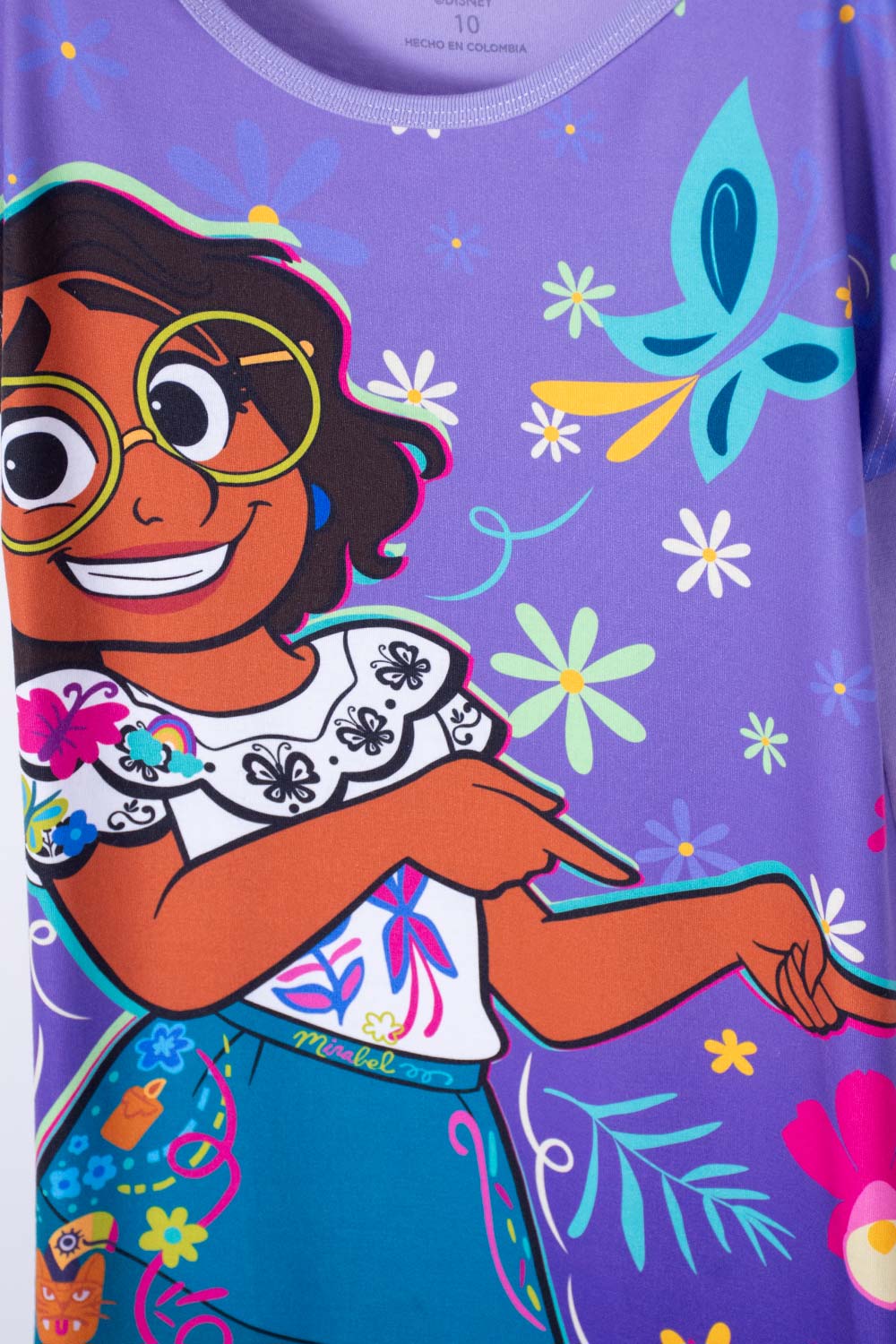 PIJAMA DE ENCANTO TIPO BATOLA LILA PARA NIÑA