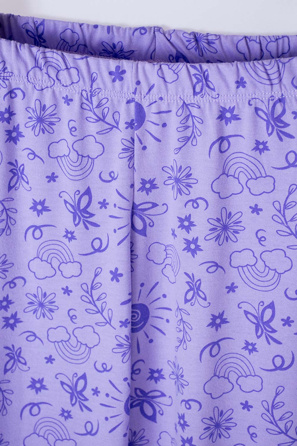 PIJAMA DE ENCANTO DE PANTALÓN LARGO BLANCO PARA NIÑA