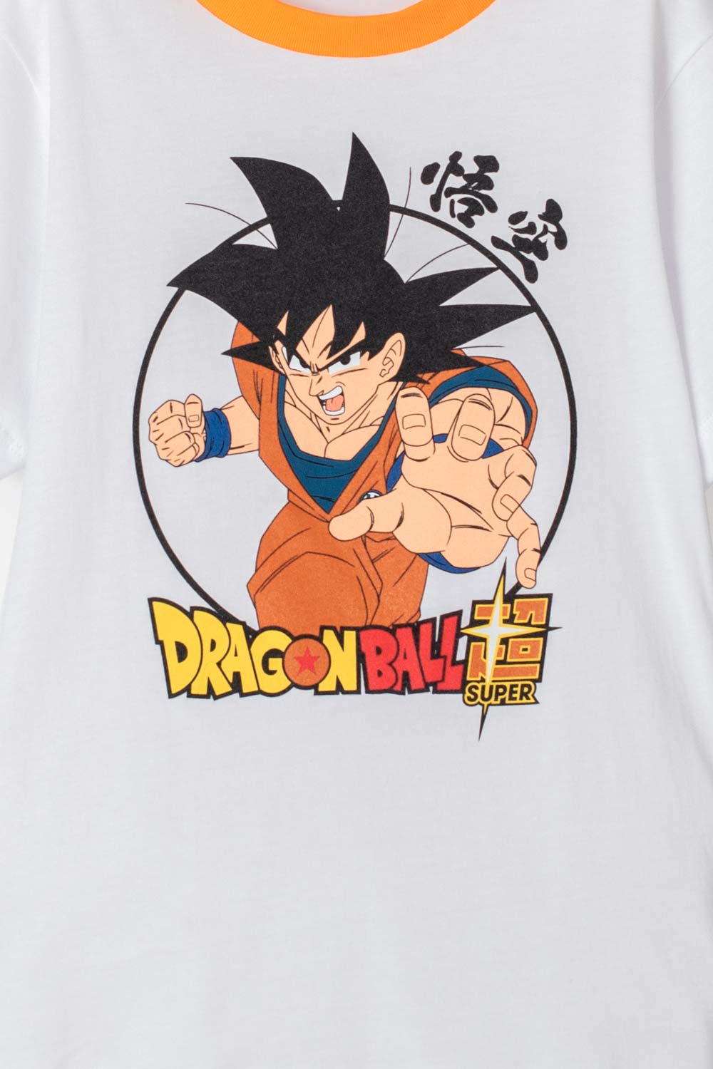 PIJAMA DE DRAGON BALL DE PANTALÓN LARGO BLANCO PARA NIÑO