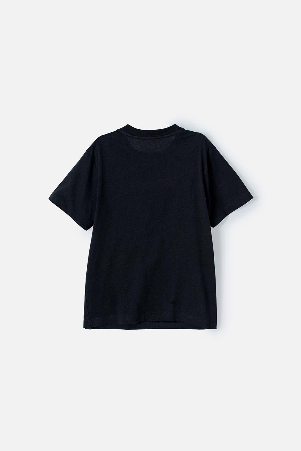 CAMISETA DE MINECRAFT NEGRA ESTAMPADA EN FRENTE PARA NIÑO