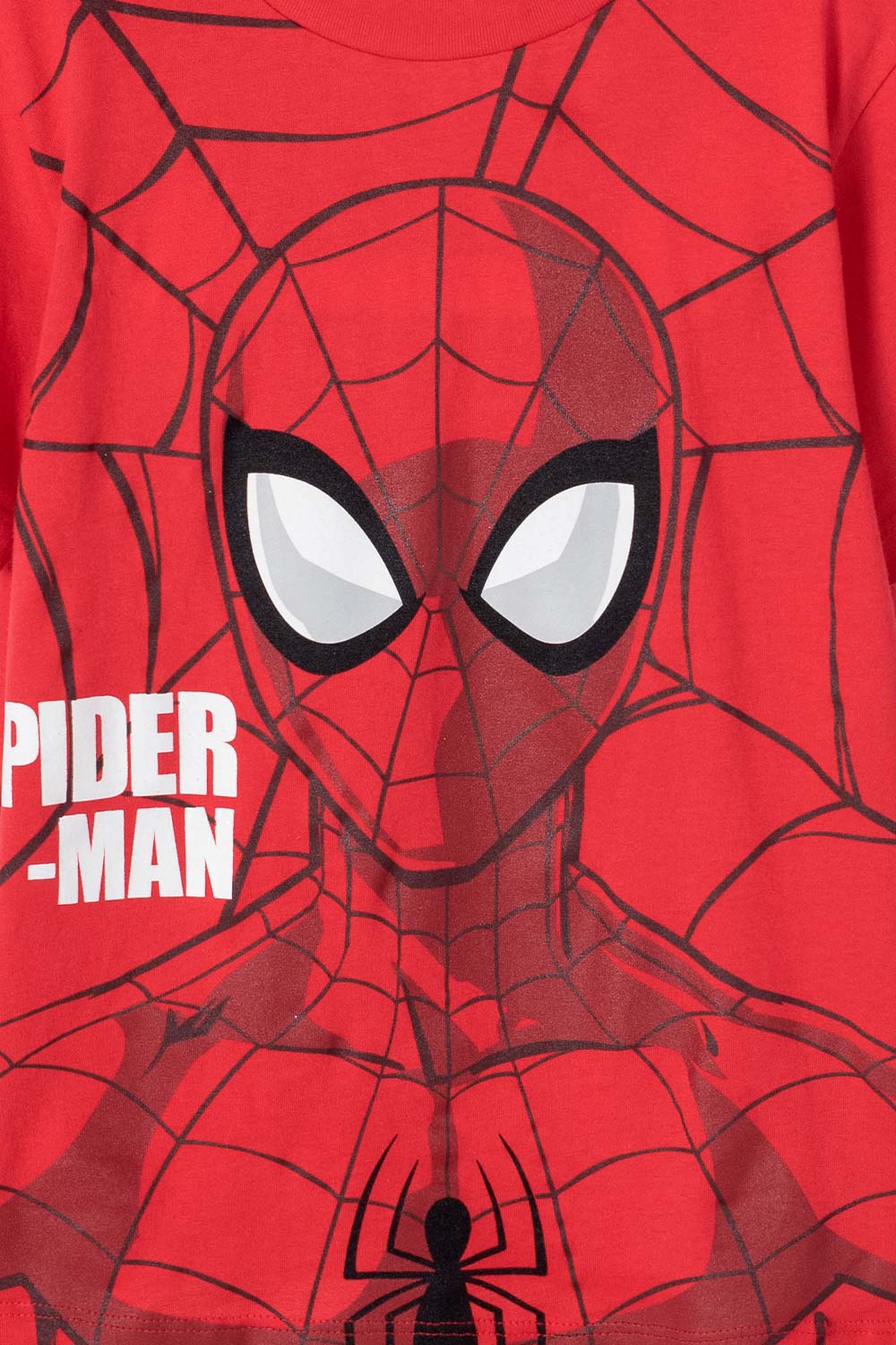 PIJAMA DE SPIDER-MAN CON PANTALÓN LARGO ROJO PARA NIÑO