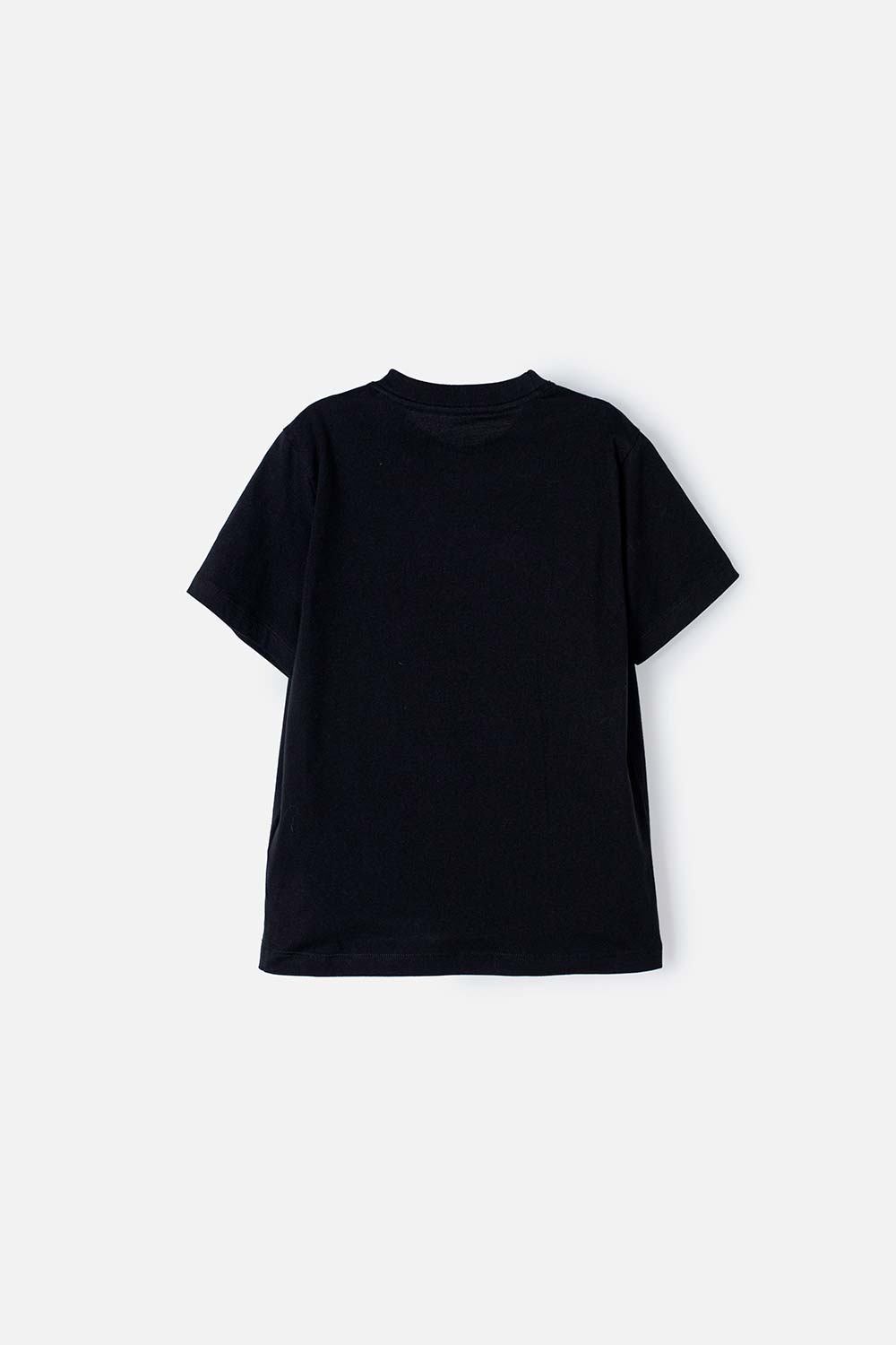 CAMISETA DE MARIO BROS NEGRA  MANGA CORTA PARA NIÑO