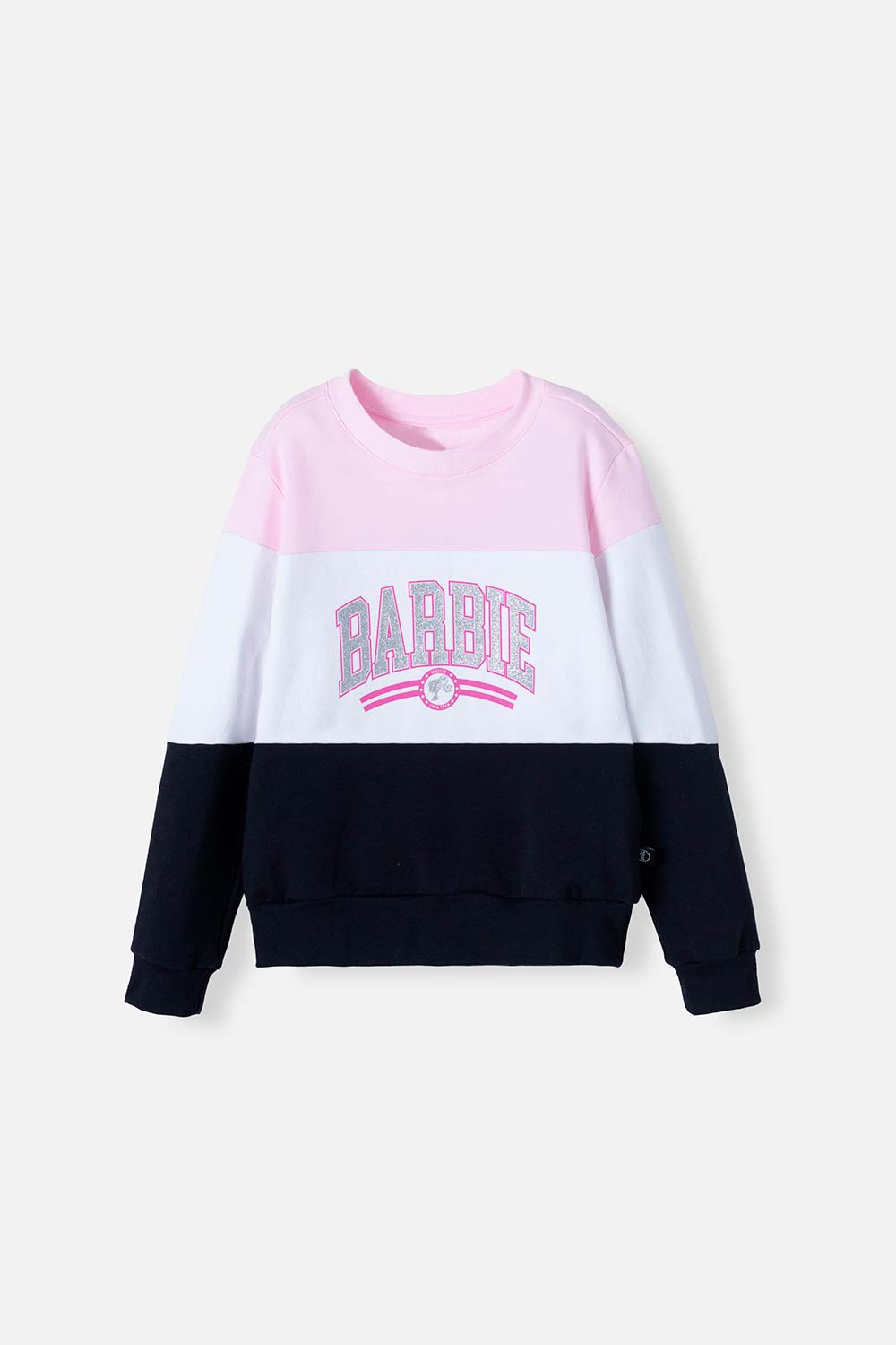 BUZO DE BARBIE CERRADO MULTICOLOR PARA NIÑA