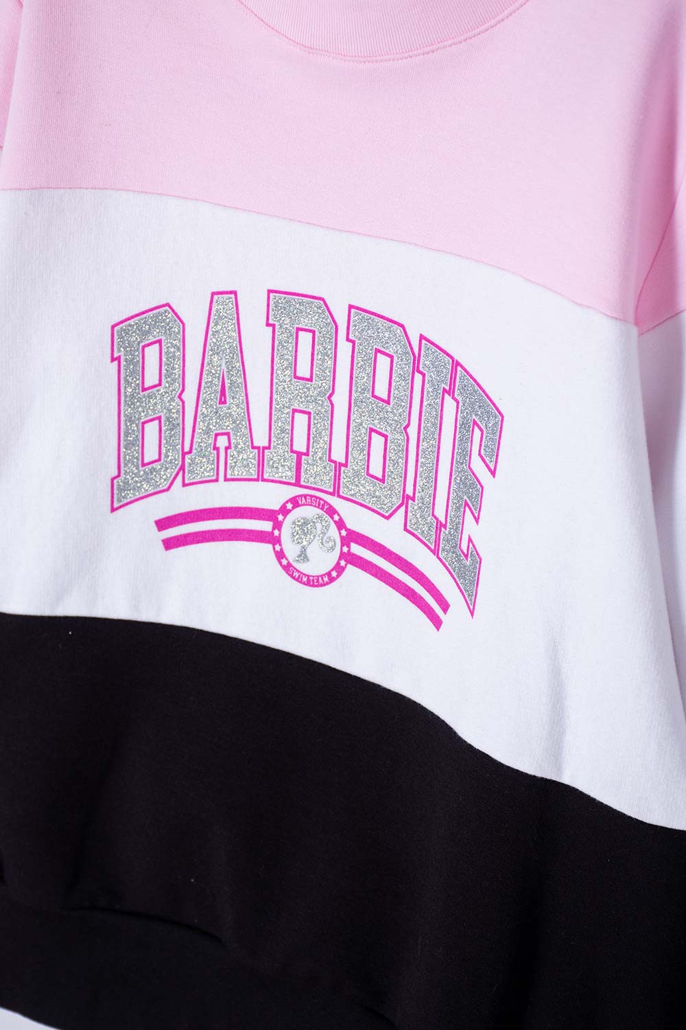 BUZO DE BARBIE CERRADO MULTICOLOR PARA NIÑA