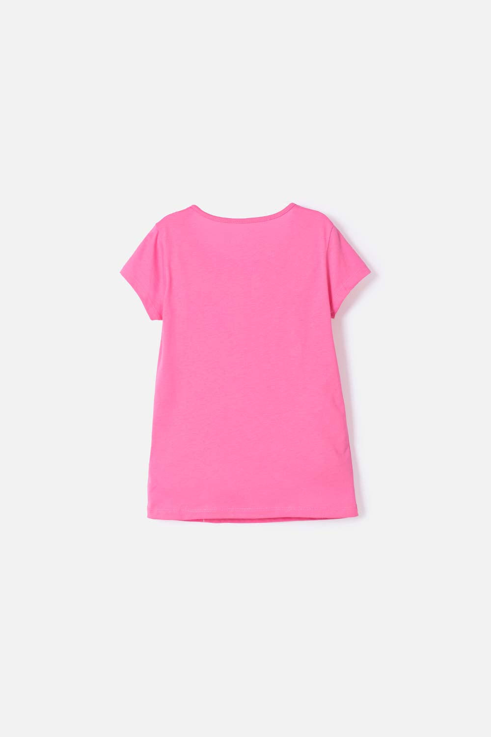 CAMISETA DE MICKEY MOUSE MANGA CORTA ROSADA PARA NIÑA