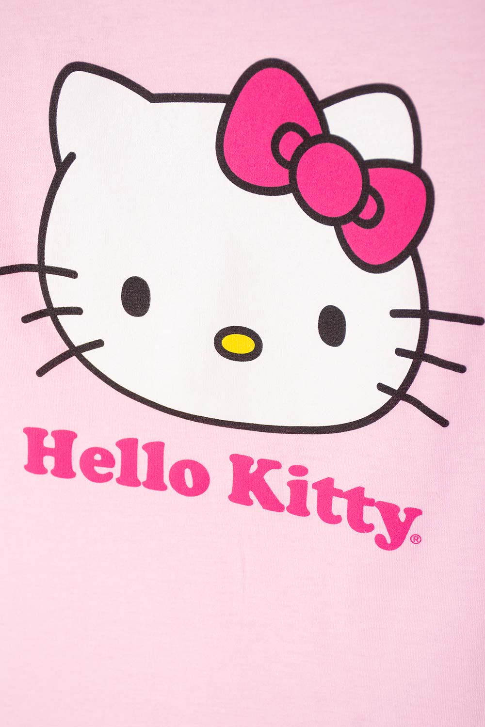 PIJAMA DE HELLO KITTY CON PANTALÓN LARGO ROSADO PARA NIÑA