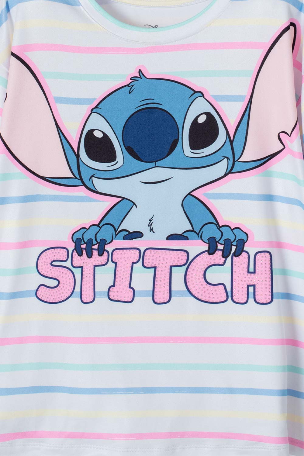 CONJUNTO DE STITCH MULTICOLOR CON PANTALÓN LARGO PARA NIÑA