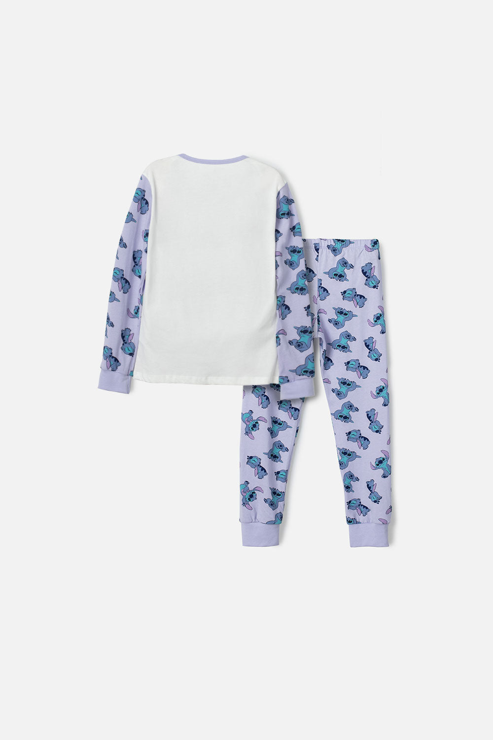 PIJAMA DE LILO Y STITCH MANGA LARGA MULTICOLOR PARA NIÑA
