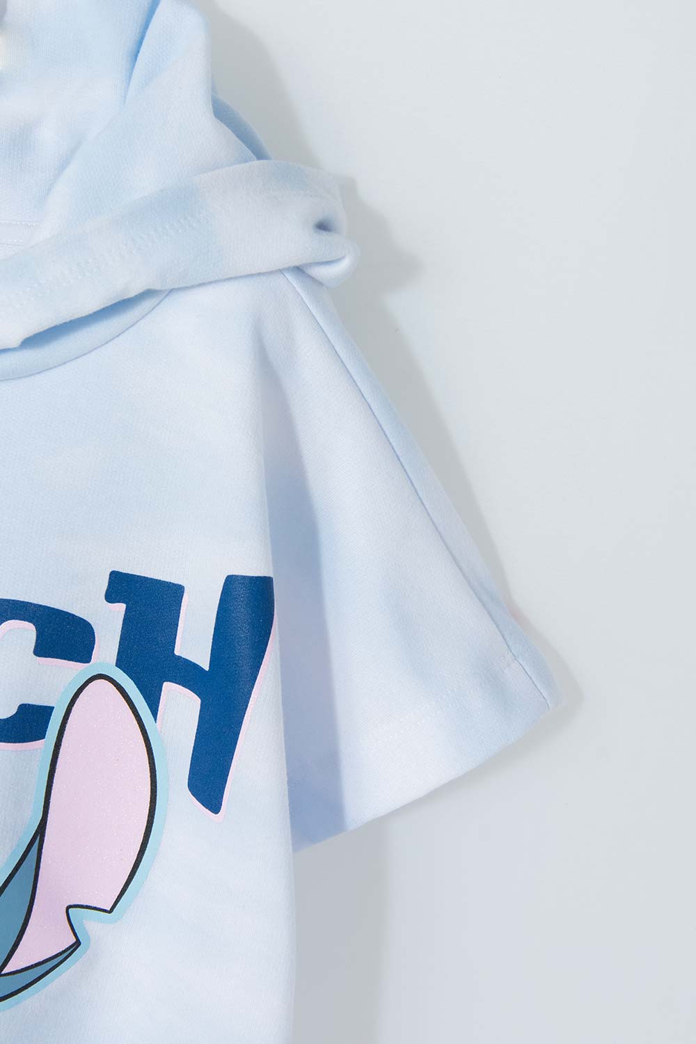 CONJUNTO DE LILO Y STITCH AZUL DE PANTALÓN LARGO PARA NIÑA
