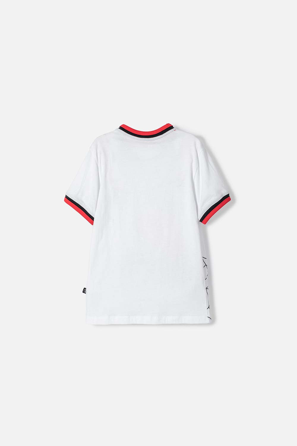 CAMISETA DE SPIDER-MAN MANGA CORTA BLANCO, ROJO Y NEGRO PARA NIÑO