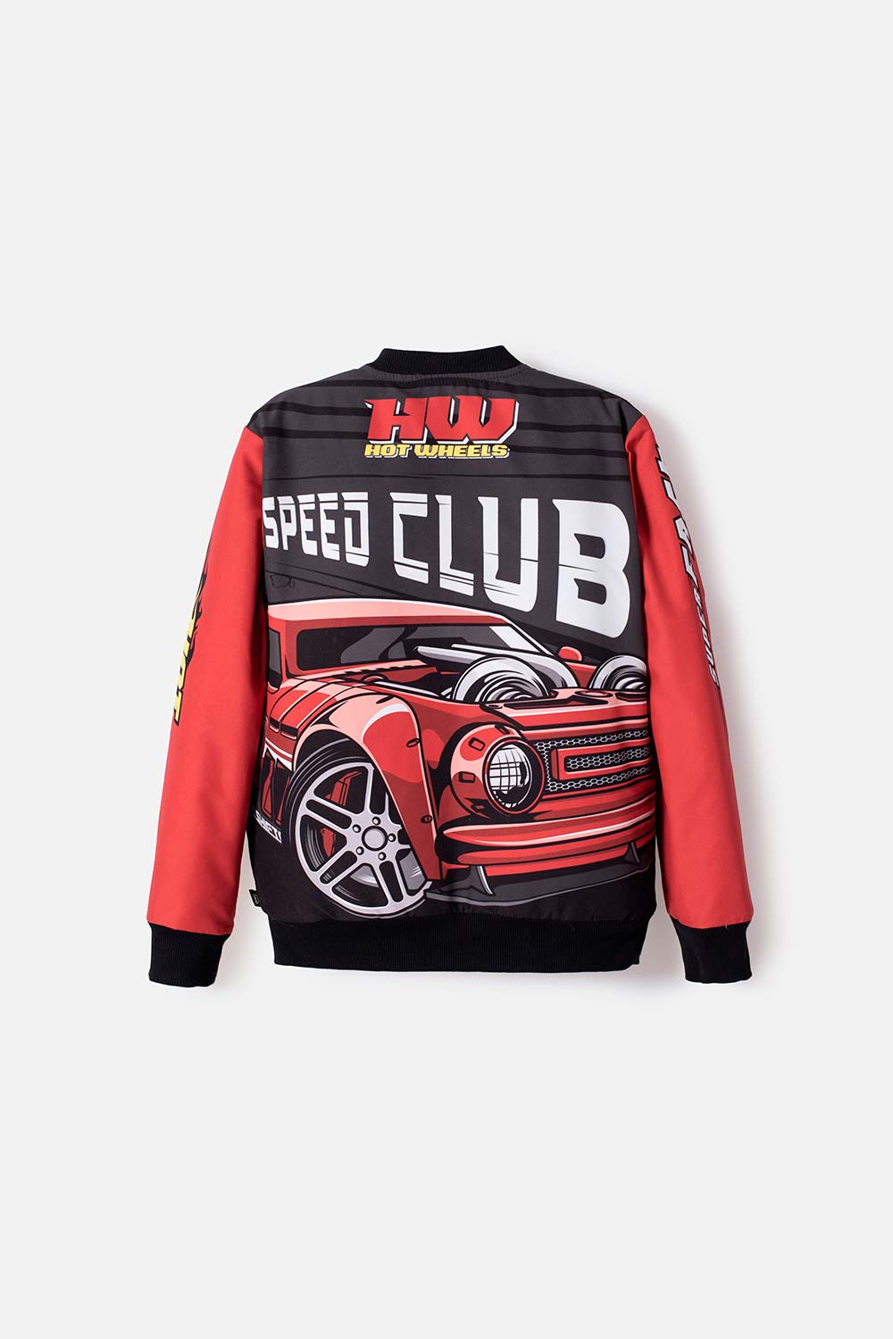 CHAQUETA DE HOT WHEELS CON CIERRE MULTICOLOR PARA NIÑO