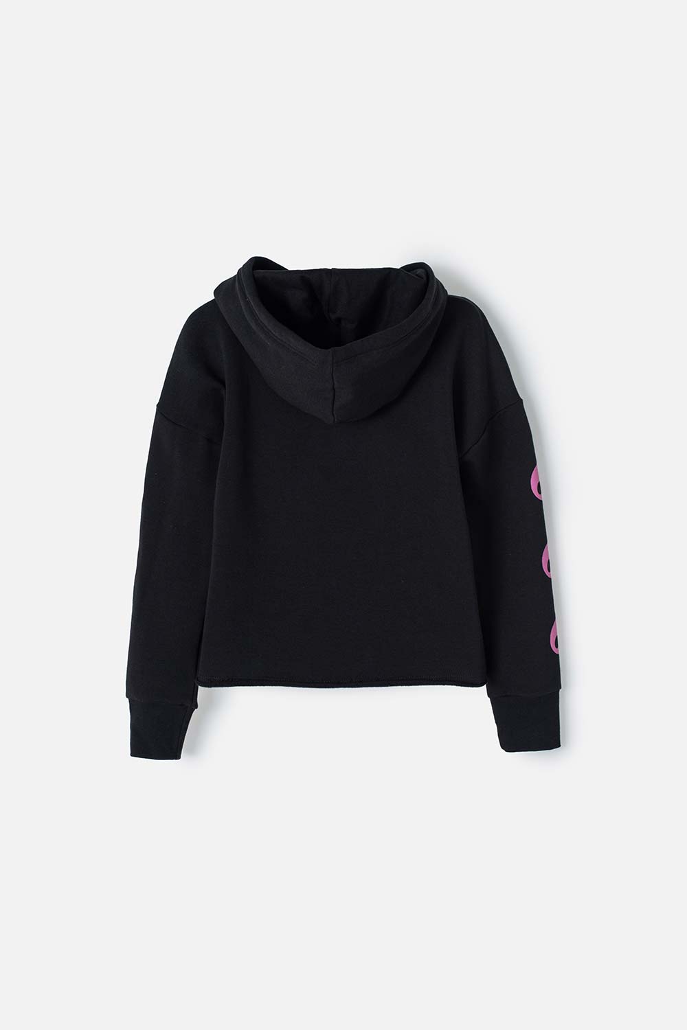 BUZO DE KUROMI NEGRO CON CAPUCHA PARA NIÑA