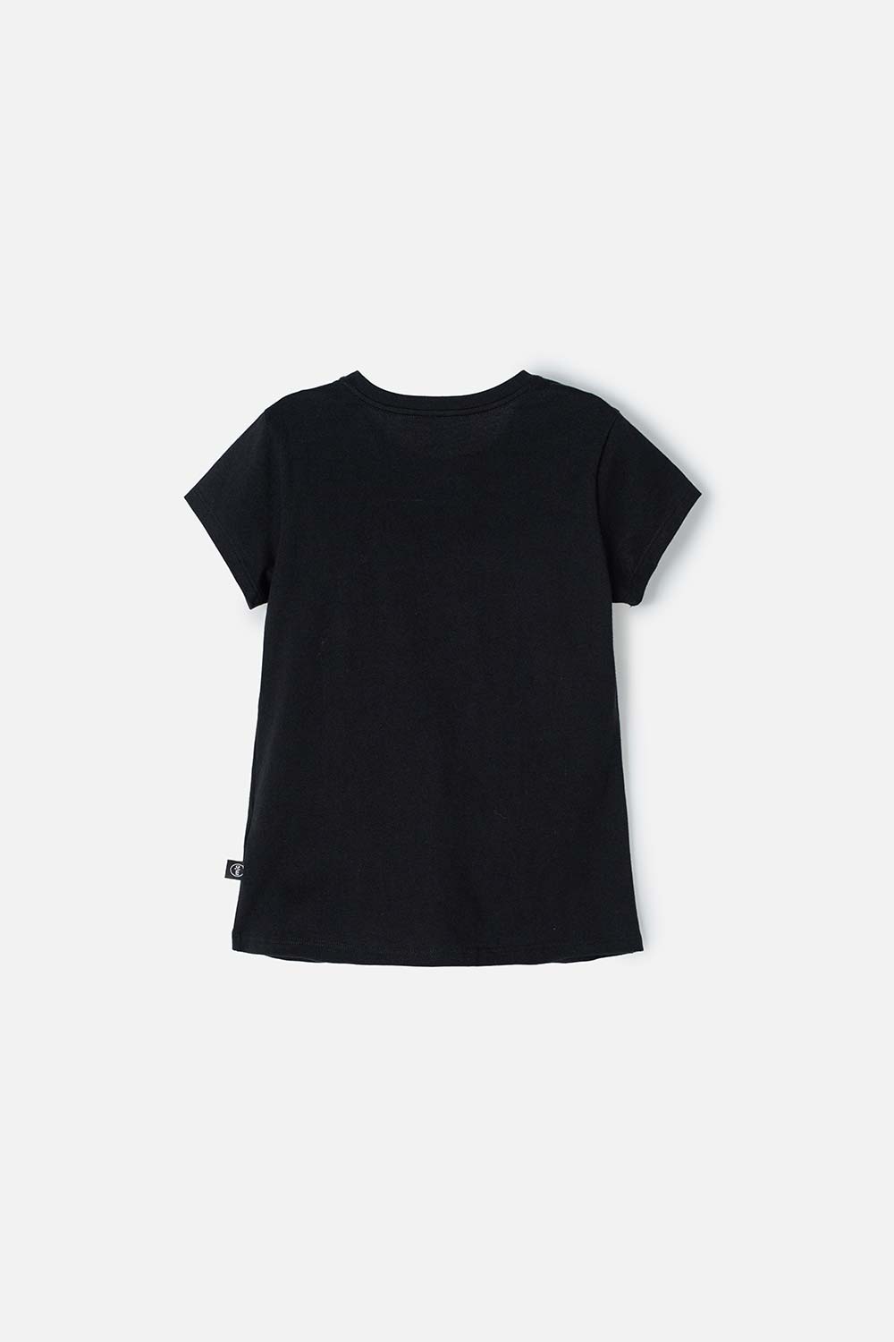 CAMISETA DE KUROMI NEGRA MANGA CORTA PARA NIÑA