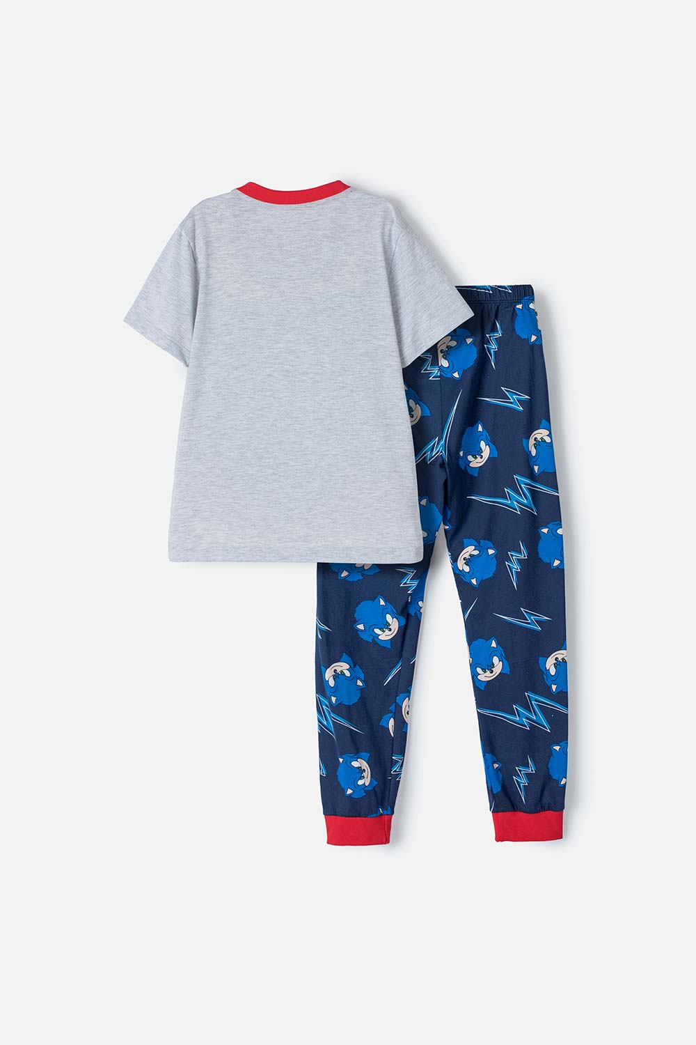 PIJAMA DE SONIC PANTALÓN LARGO MULTICOLOR PARA NIÑO
