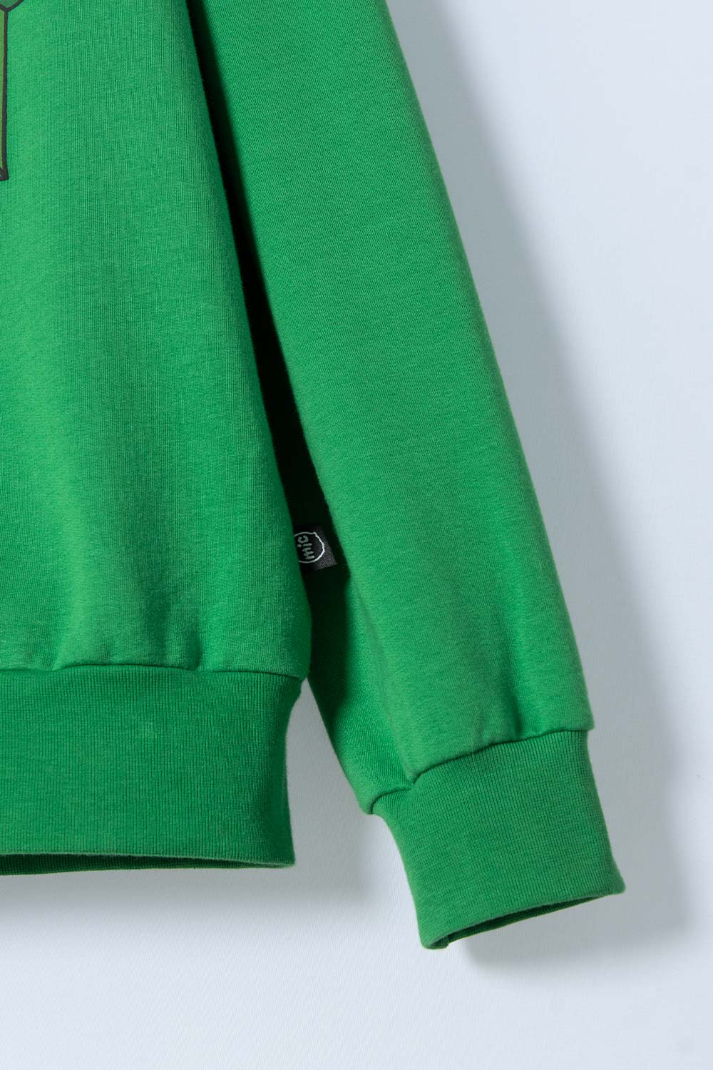 BUZO DE MINECRAFT VERDE DE DISEÑO CERRADO PARA NIÑO