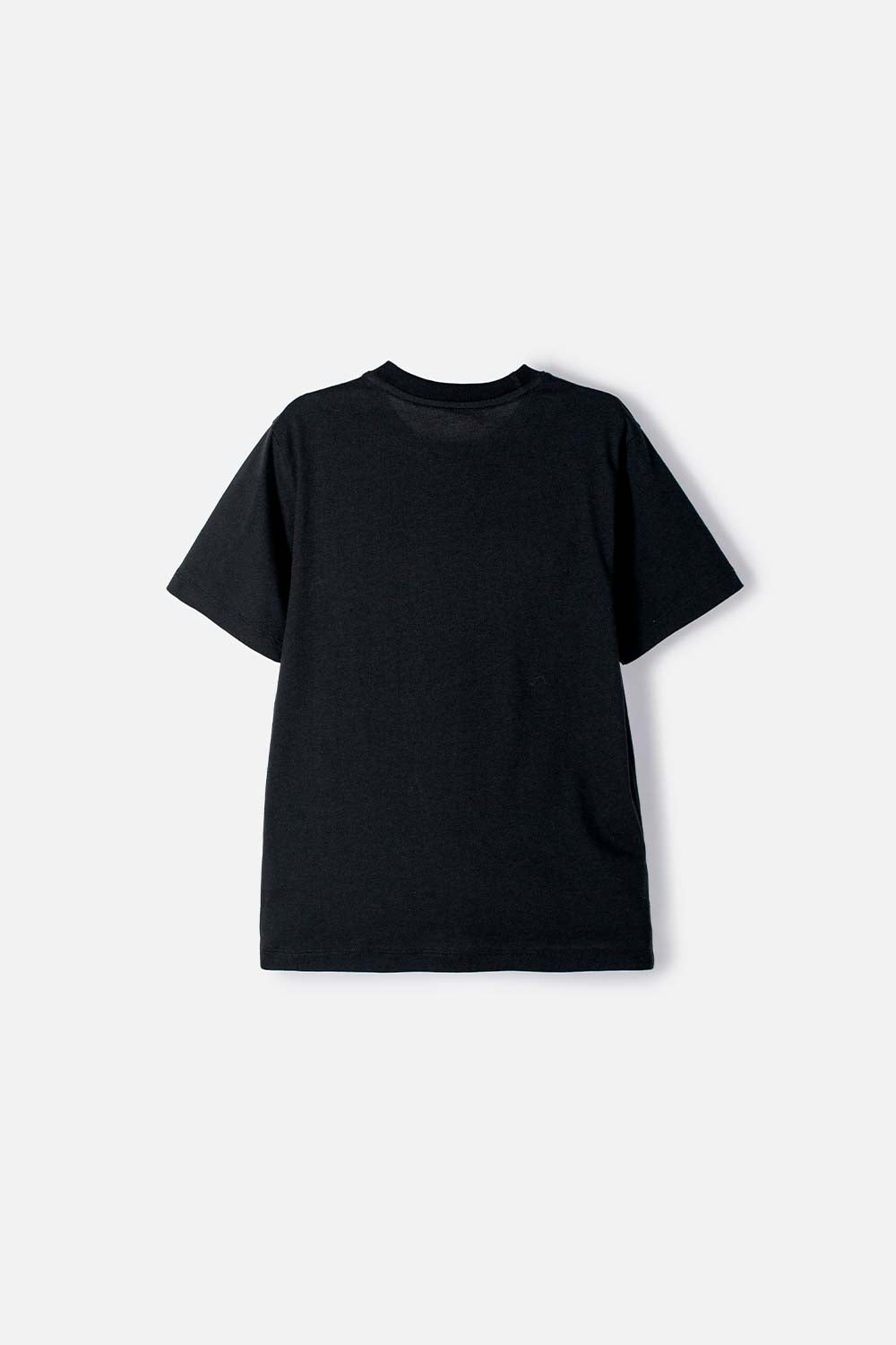 CAMISETA DE AMONG US MANGA CORTA NEGRO PARA NIÑO