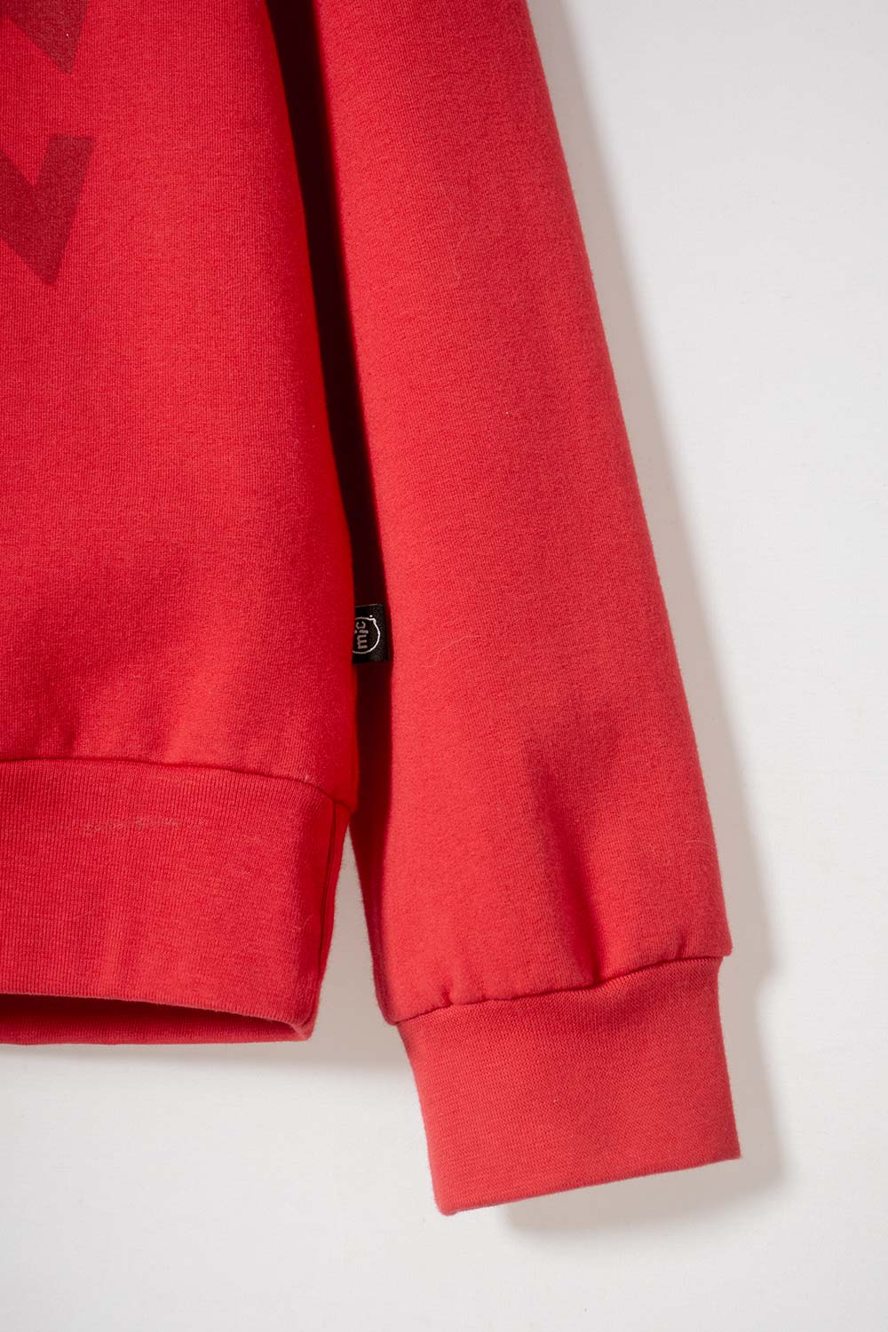 BUZO DE SUPERMAN ROJO CERRADO PARA NIÑO
