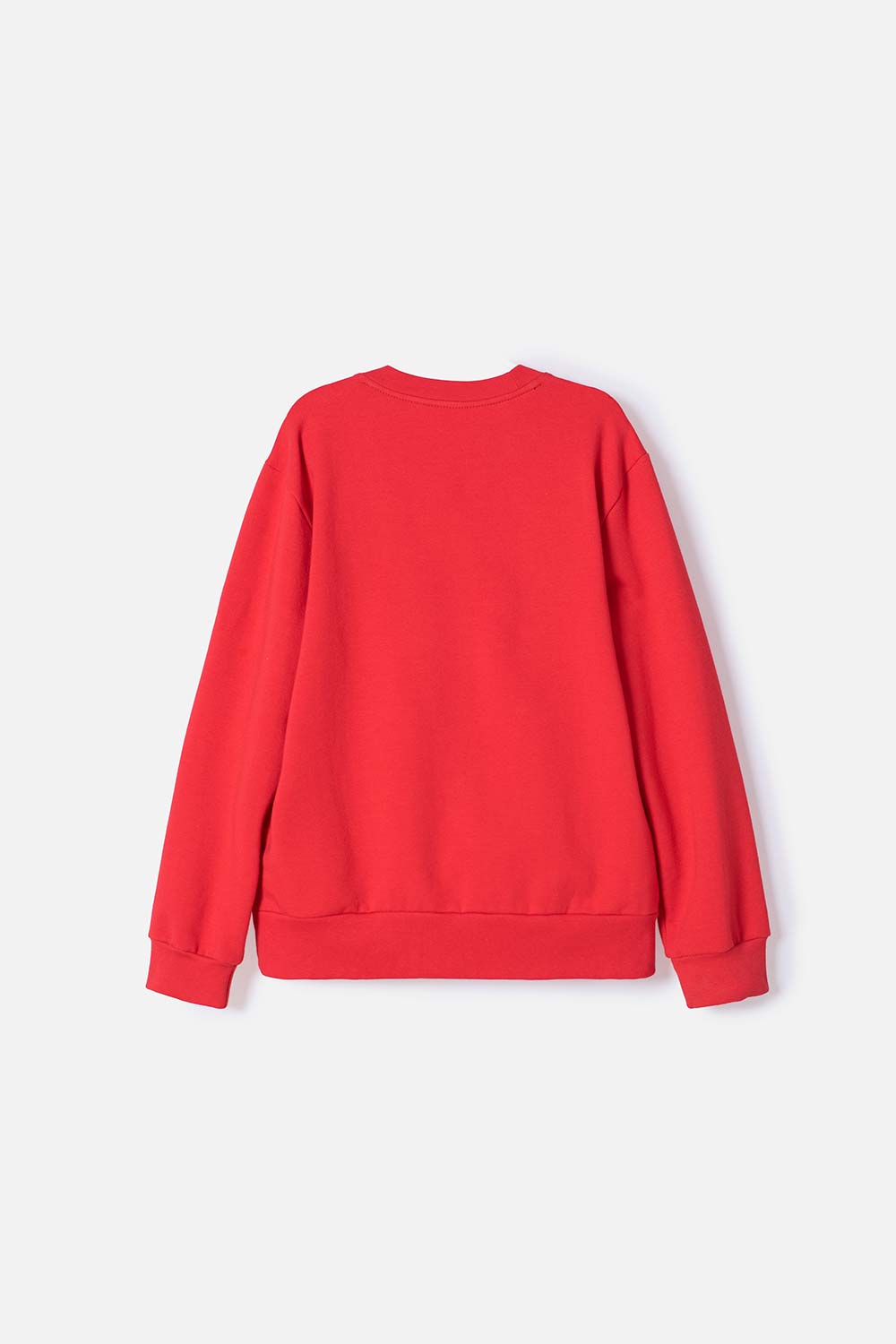BUZO DE SUPERMAN ROJO CERRADO PARA NIÑO