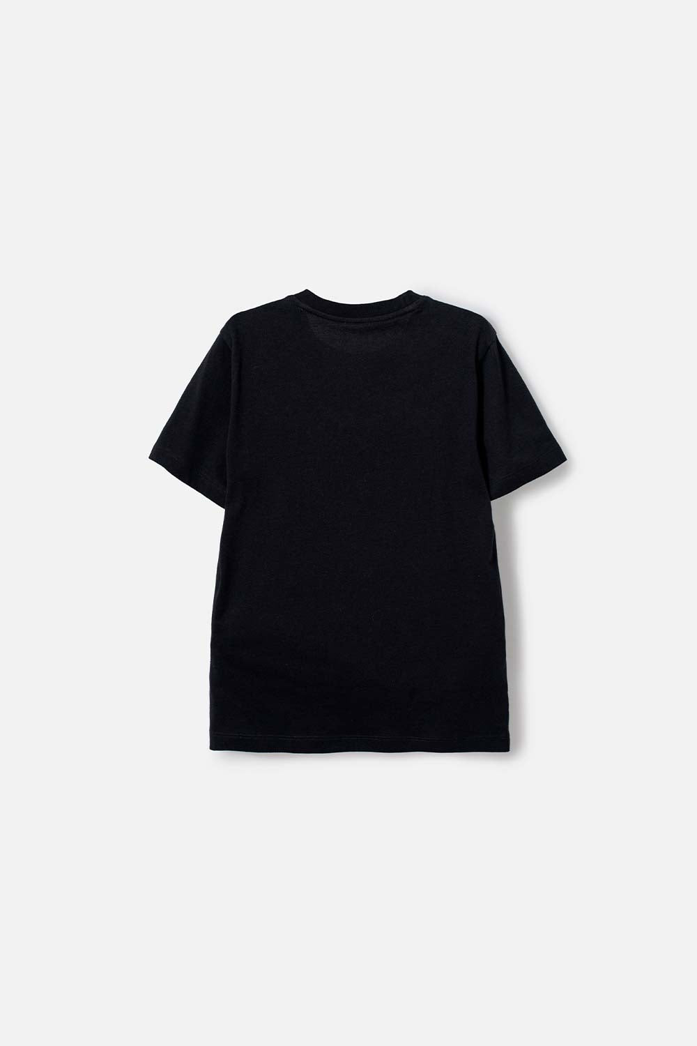 CAMISETA DE JURASSIC WORLD NEGRA MANGA CORTA ESTAMPADA PARA NIÑO