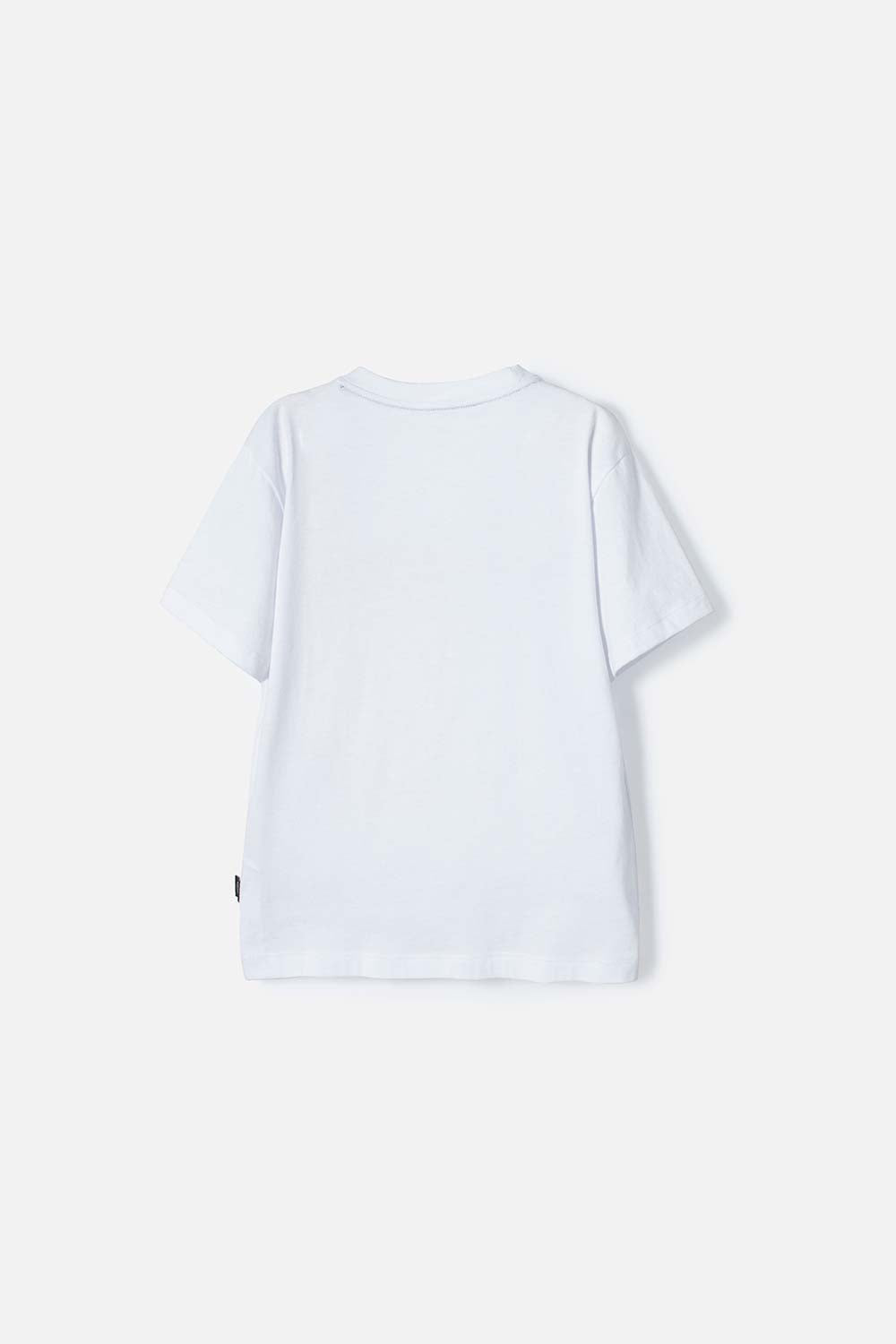 CAMISETA DE DRAGON BALL MANGA CORTA BLANCO PARA NIÑO