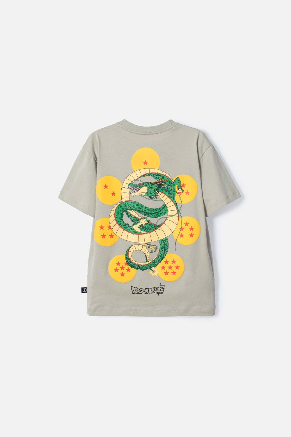 CAMISETA DE DRAGON BALL MANGA CORTA VERDE PARA NIÑO