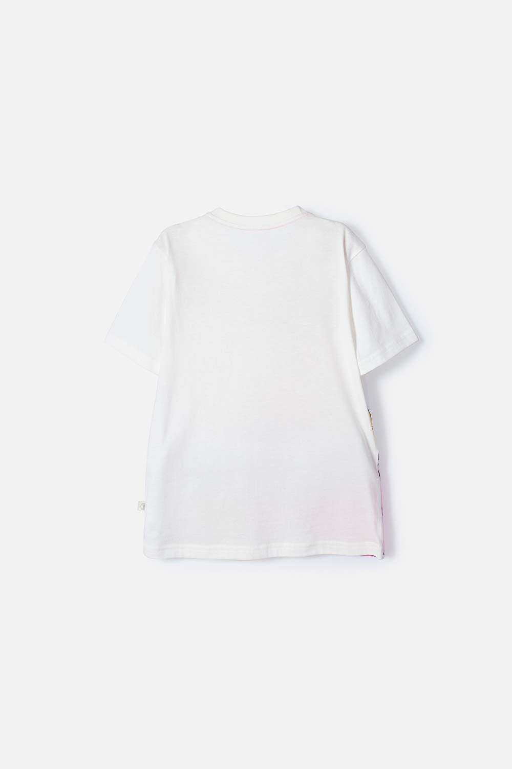 CAMISETA DE BARBIE MARFIL ESTAMPADA PARA NIÑA