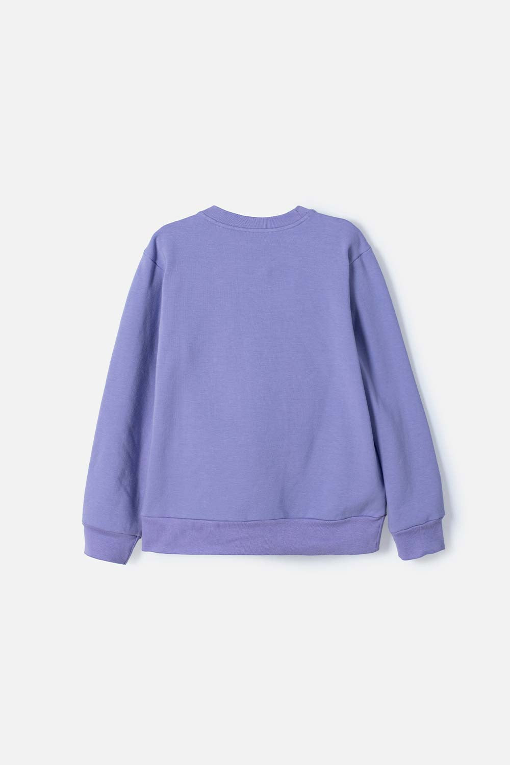 BUZO DE BARBIE LILA CERRADO PARA NIÑA.