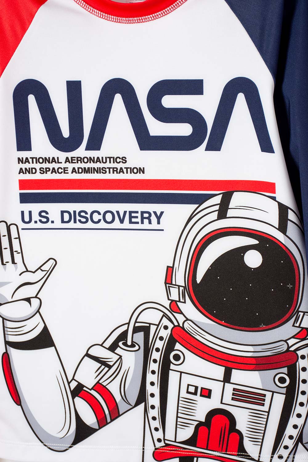 CAMISETA DE BAÑO NASA MANGA LARGA PARA NIÑO