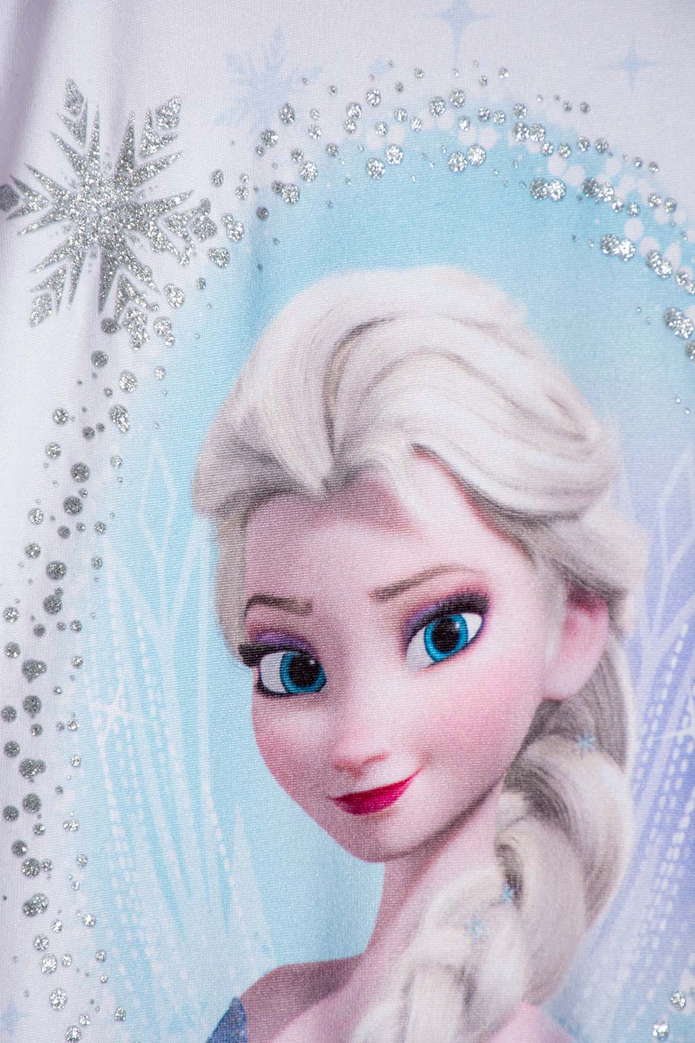 VESTIDO DE FROZEN CON TULL BLANCO Y AZUL PARA NIÑA