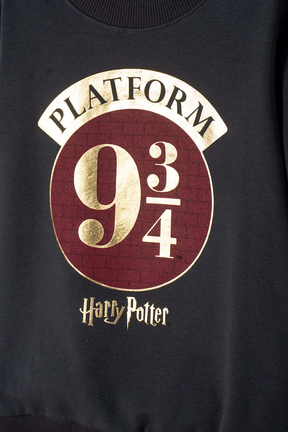 CONJUNTO DE HARRY POTTER PANTALÓN LARGO GRIS PARA NIÑO