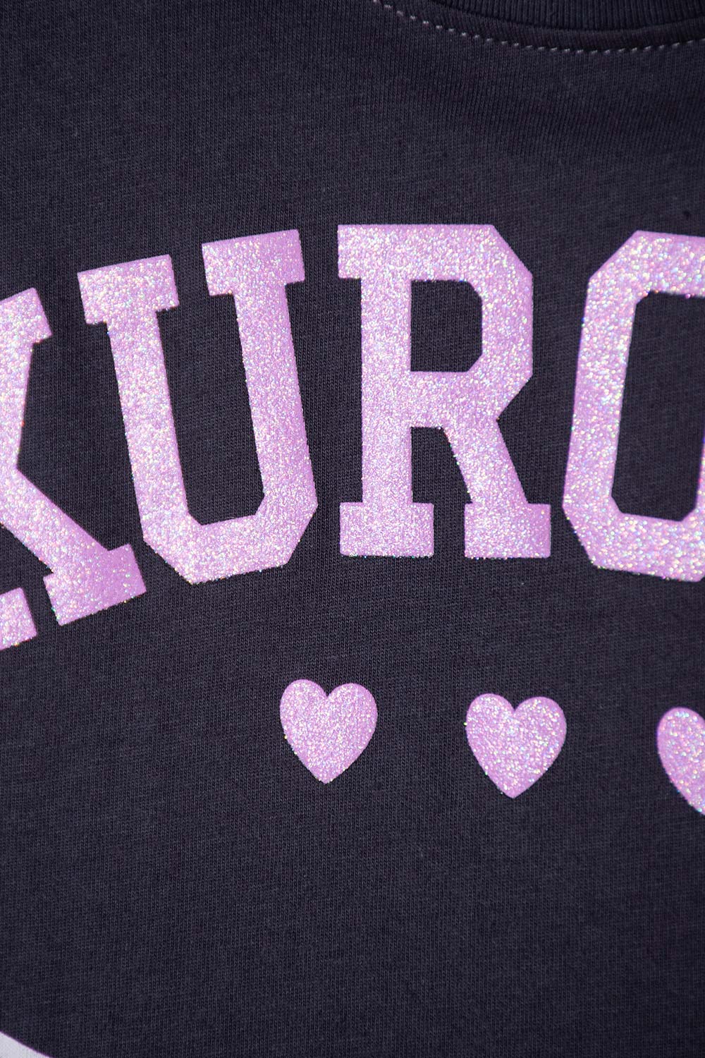 CAMISETA DE KUROMI MANGA CORTA AZUL PARA NIÑA