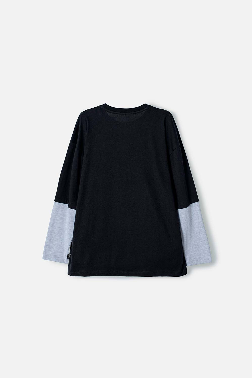 CAMISETA DE SPIDERMAN MANGA LARGA NEGRO PARA NIÑO
